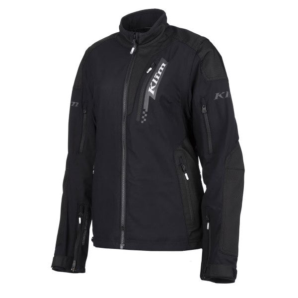 Manteau de Moto Rebelle Femme Noir