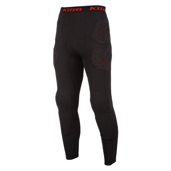 Pantalon Sous-Vêtement de Protection Motoneige Aggressor Armored 2.0 Noir, de face
