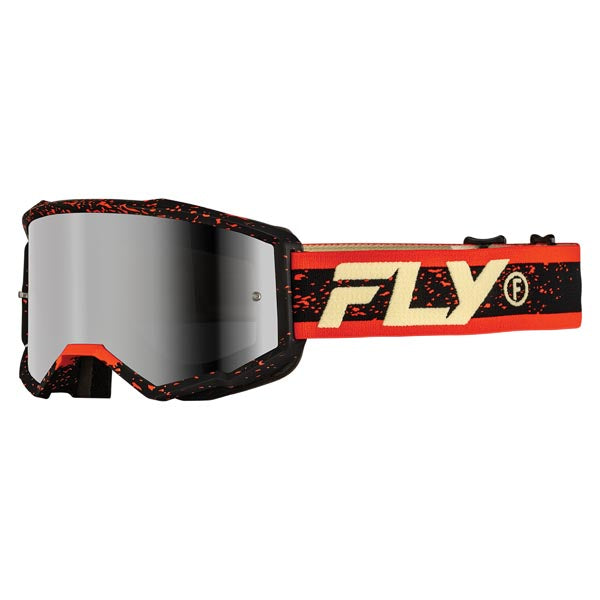 Lunettes de Motocross Zone Rouge/Noir