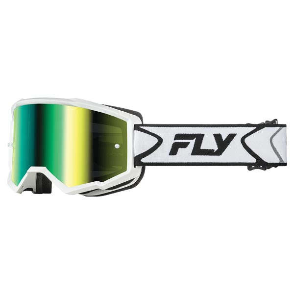 Lunettes de Motocross Zone Blanc/Vert