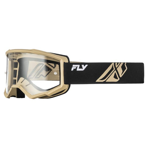 Lunette de Motocross Focus Kaki