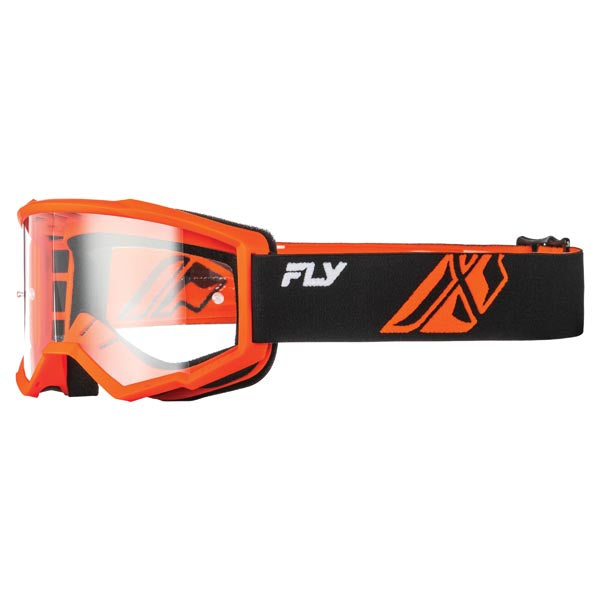 Lunette de Motocross Focus Orange