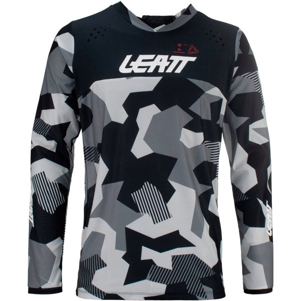 Chandail de Motocross 4.5 Enduro Camo Gris de face