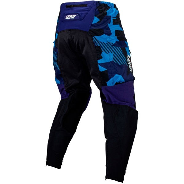 Pantalon de Motocross 4.5 Enduro Bleu de dos