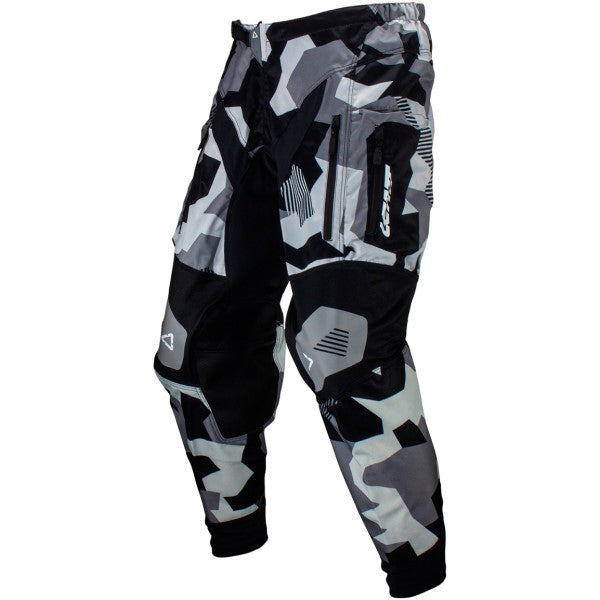 Pantalon de Motocross 4.5 Enduro Camo Gris de face