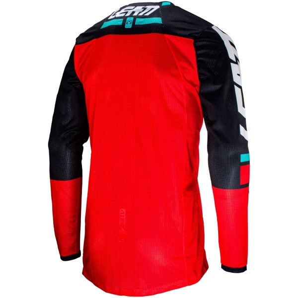 Chandail de Motocross 4.5 X-Flow Rouge de dos