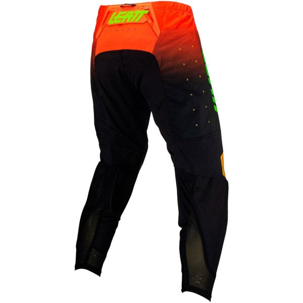 Pantalon de Motocross 4.5 Orange/Noir de dos