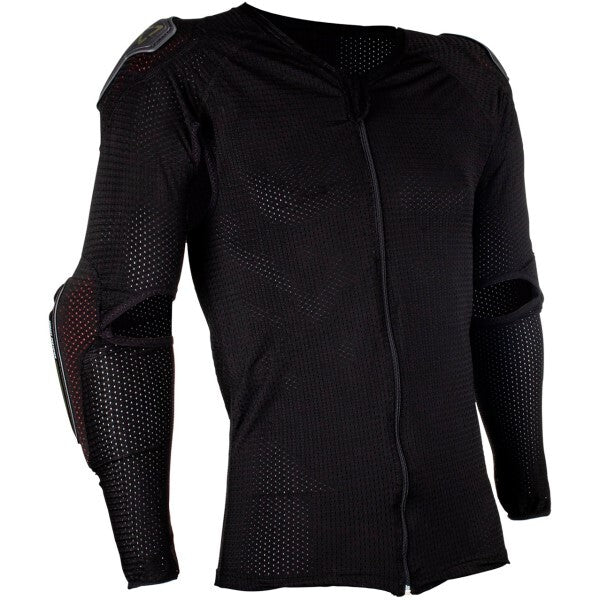 Chandail de Protection de Motocross 3.5 Junior Noir/Rouge sans plastron de gauche