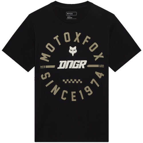 T-Shirt DNGR 195 Original Noir/Or de face