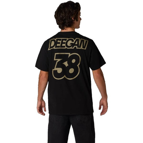T-Shirt DNGR 195 Original Noir/Or essayage de dos