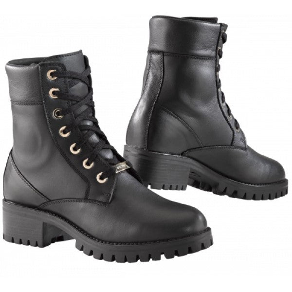 Chaussures de Moto Lady Smoke Noir