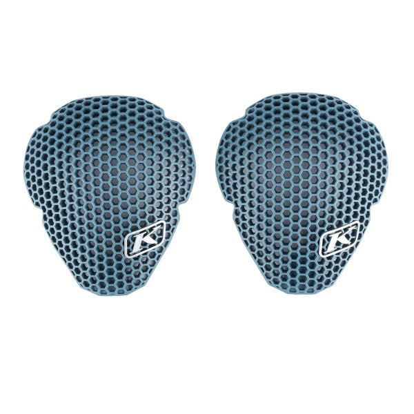 Protège épaules de Moto Rogue Niveau 1 Klim  bleu, de face