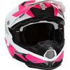 Casque de Motocross ATR-2 Fusion Rose incliné de face