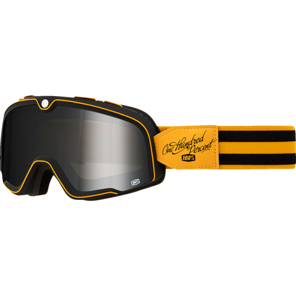 Lunettes de Motocross Barstow à Lentilles Miroir Jaune