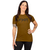 T-Shirt Hydrogen Premium Femme Brun