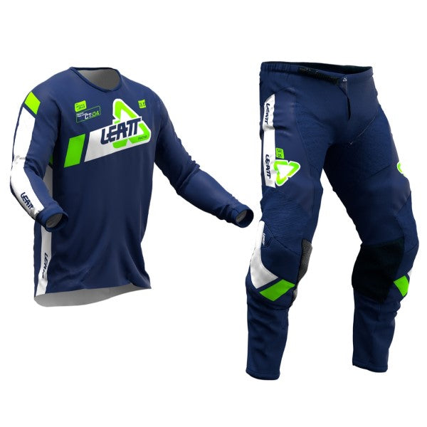 Ensemble de Motocross Ride 3.5 Junior Leatt Bleu/Vert