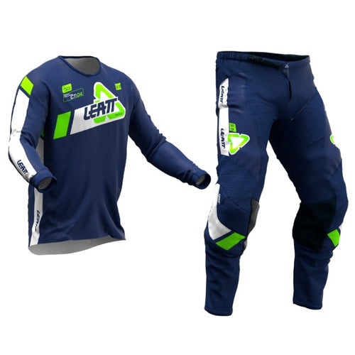 Ensemble de Motocross Ride 3.5 Junior Leatt Bleu/Vert