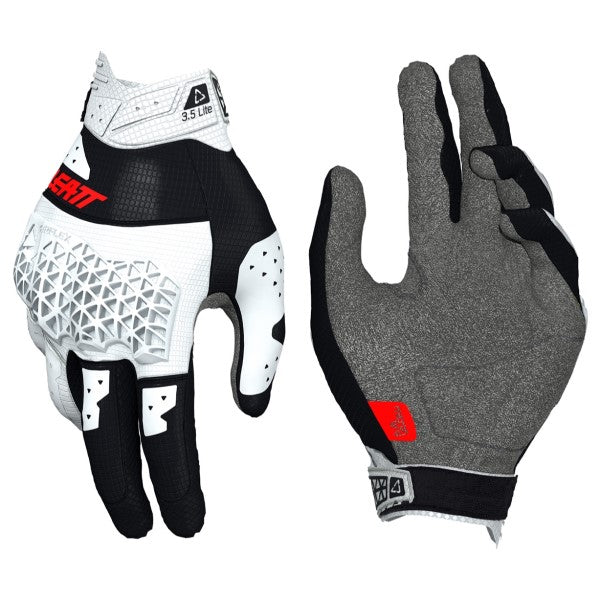 Gants de Motocross 3.5 Lite Noir/Blanc en paire