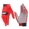 Gants de Motocross 2.5 X-Flow Noir/Gris/Rouge en paire