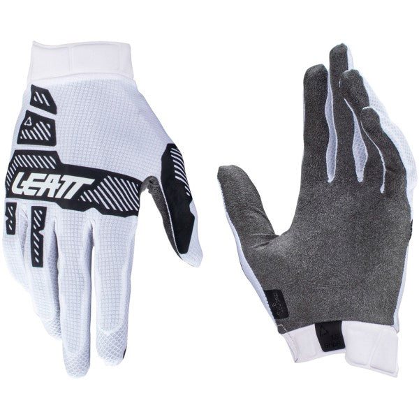 Gants de Motocross Ventilé 1.5 GripR Blanc en paire