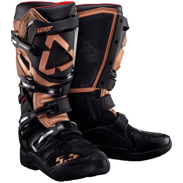 Bottes de Motocross 5.5 Flexlock Enduro Cuivre en paire