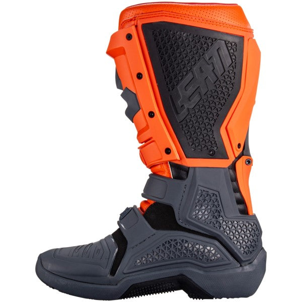 Bottes de Motocross 5.5 Flexlock Enduro Orange/Noir de droite