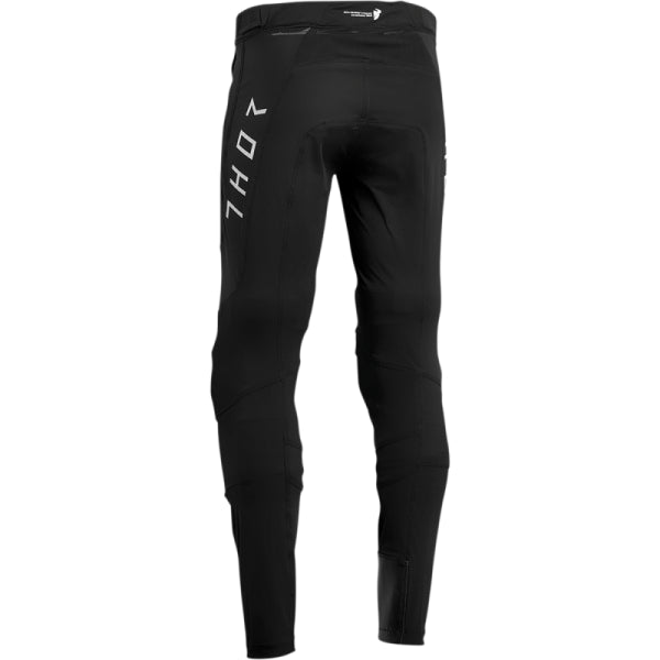 Pantalon de Vélo Assist Thor Noir/blanc, de dos