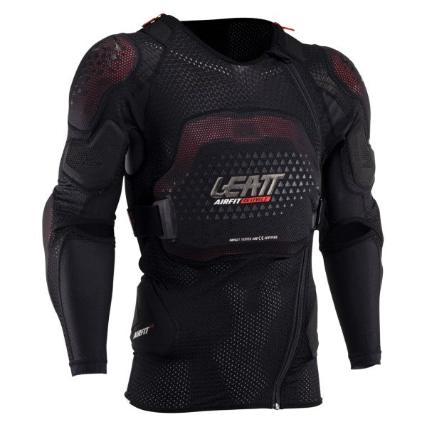 Chandail de Protection de Motocross 3DF Airfit Noir de face