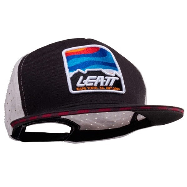 Casquette Tech Leatt Noir de face