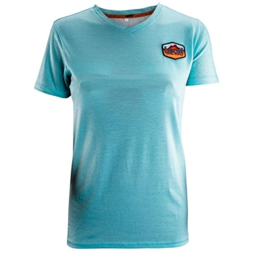 T-Shirt Premium Femme Leatt Turquoise