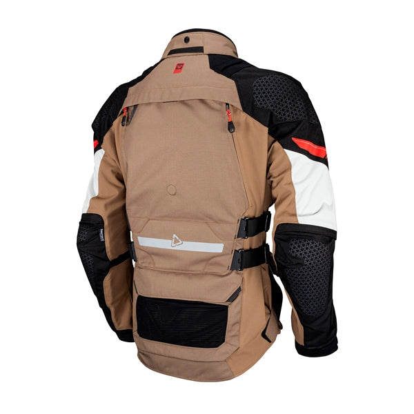 Manteau de Moto Adv Multitour 7.5 Leatt Beige Dos