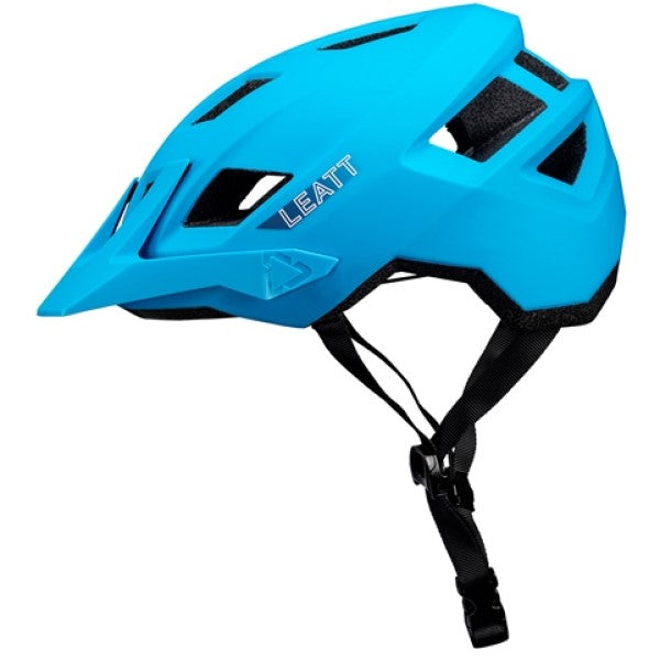 Casque Ouvert de Vélo All-MTN 1.0 Leatt Bleu Gauche