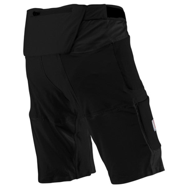 Short de Vélo AllMTN 3.0 Leatt Noir Derrière