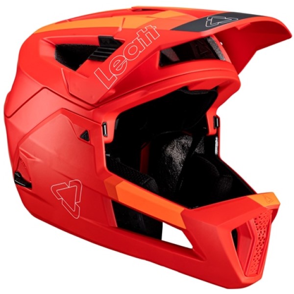 Casque de Vélo Intégral Enduro 4.0 Leatt Rouge