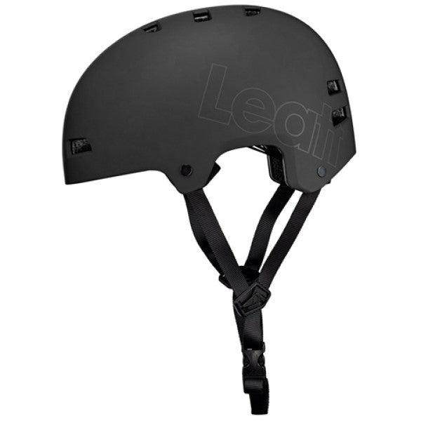 Casque de Vélo Ouvert Urban 2.0 Leatt Noir Côté Gauche