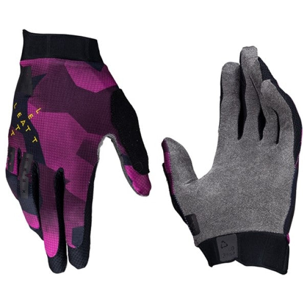 Gants de Vélo 1.0 Gripr Leatt Mauve