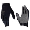 Gants de Motocross Mtb 1.0 | Noir et gris, le côté face et arrière