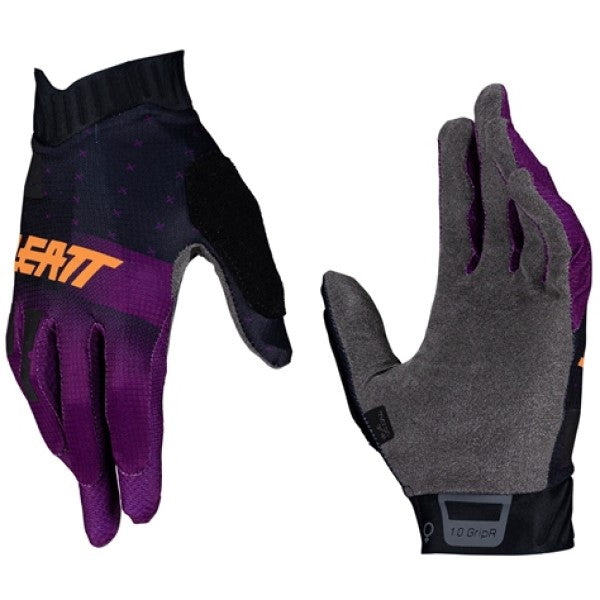 Gants de Vélo 1.0 Gripr Femme Leatt Mauve