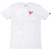 T-Shirt Arthur/Fasthouse/blanc de face