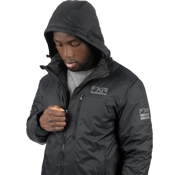 Manteau Expedition Lite FXR Noir Capuche