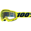 Lunettes de Moto Accuri 2 100% Jaune