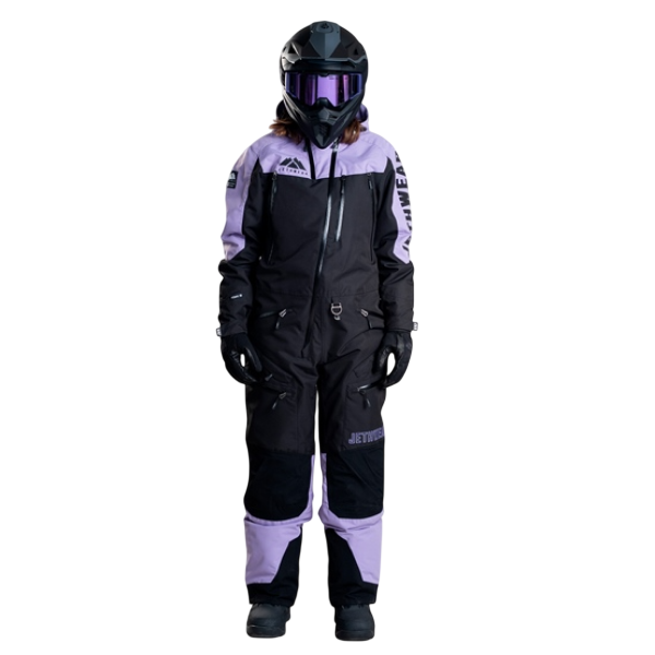 Ensemble de Motoneige The One V2 Femme/Jethwear/noir, mauve