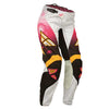 Pantalon de Motocross Kinetic Over the Boot Femme Blanc/Rose