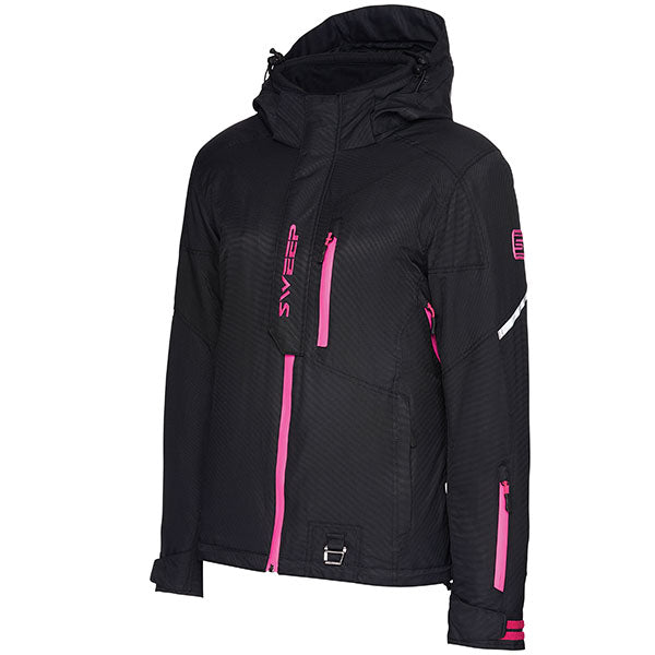 Manteau de Motoneige Recon Isolé Femme Noir/Rose