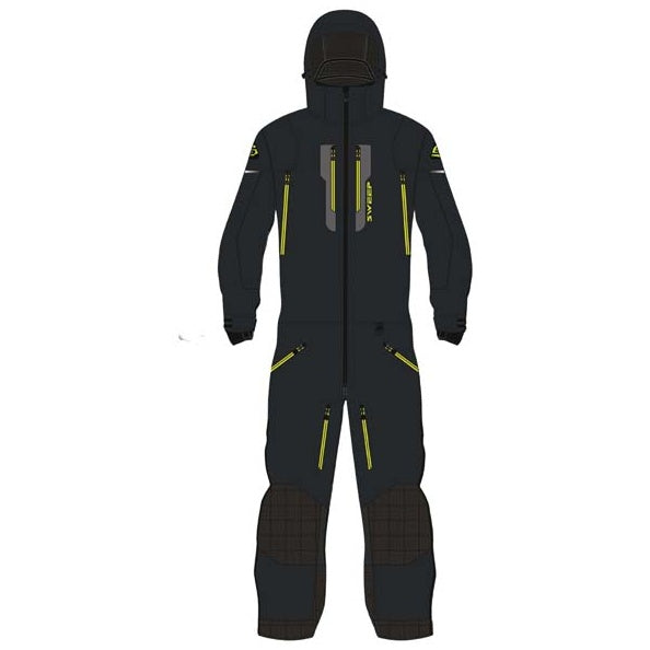Imperméable et respirant Noir/Jaune