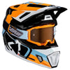 Casque de Motocross 7.5 V25 avec Lunettes Orange, côté droit