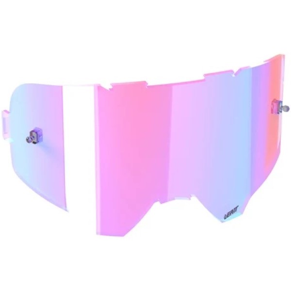 Lentille de Lunette Velocity Cryztal Iriz Rose de face