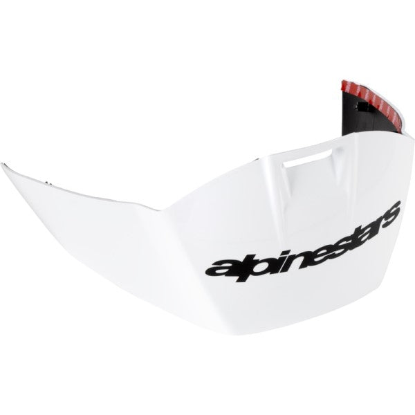 Aileron standard Element pour casque S-R10 Blanc, de face