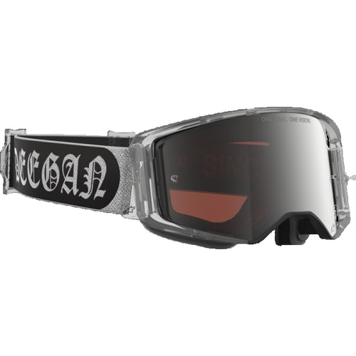 Lunette de Motocross Supertech Haiden Deegan Noir/Argent, côté droit