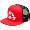 Casquette Game On Trucker Rouge de face